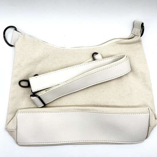 Natural Canvas Shoulder Bag